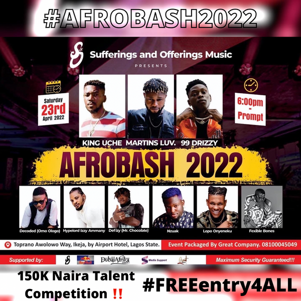 AFROBASH2O22 LAUNCHES IN LAGOS, NIGERIA